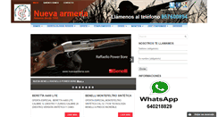 Desktop Screenshot of nuevaarmeria.com